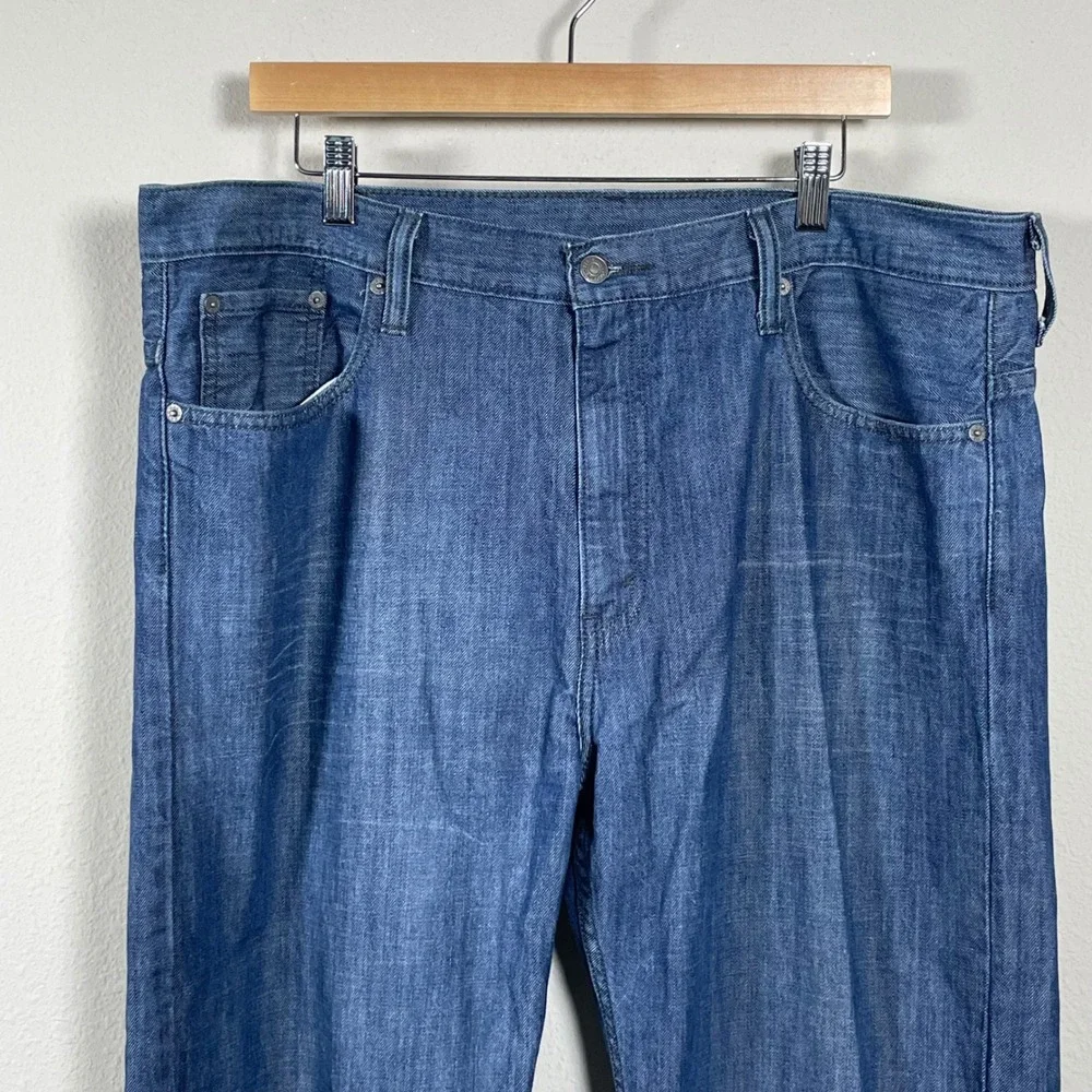 Levi's 569 Loose Straight Jeans Mens 38x32 Blue‎ Relaxed Fit Denim